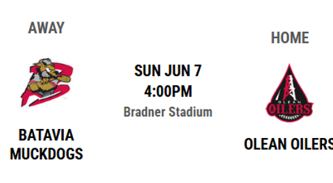 MUCKDOGS STAY HOT, BURYING OLEAN OILERS 11-1