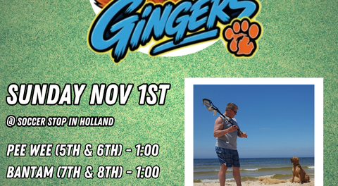 GINGERS Box Lacrosse!!!