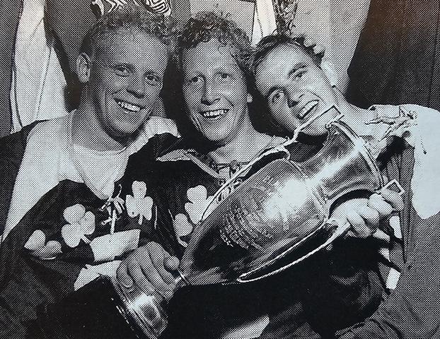 1953 Whitey Severson, Red McMillan and Archie Browning