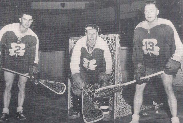 1955 Lew Landess, Geordie Johnston and Jackie Northup