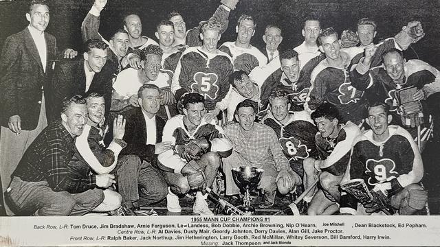 1955 Mann Cup Champions