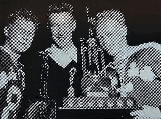 1953 Whitey Severson, Red McMillan and Archie Browning
