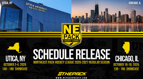 26-27 Northeast Pack Hockey League Schedules Released!