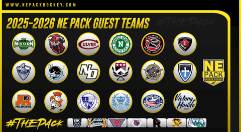 Northeast Pack Hockey League Showcases ~ Guest Teams Announced!
