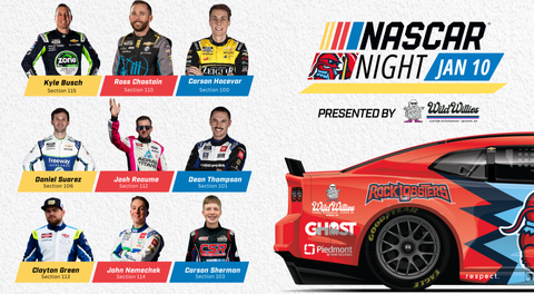 Where to Meet the Drivers on NASCAR Night