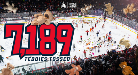 7,189 Teddies Tossed