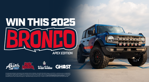 Win a 2025 Akins Ford & Athens Rock Lobsters Bronco