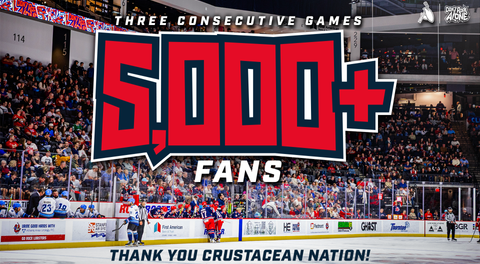 Rock Lobsters Draw 5,000+ Fans for Three Straight Home Games