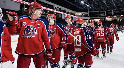 Lobsters Crush Moccasins in Game One