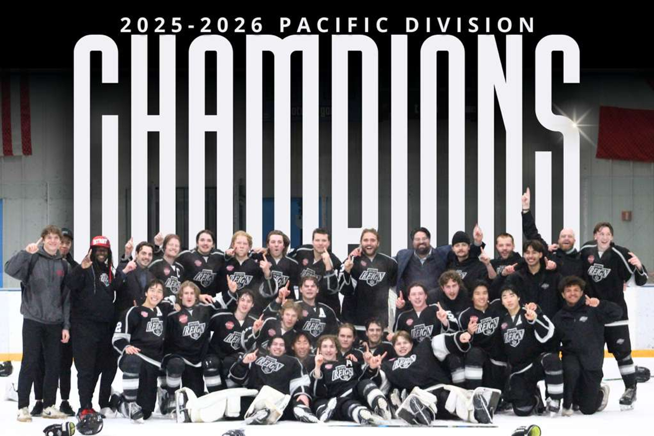 2025 - 2026 PACIFIC DIVISION CHAMPIONS - ONTARIO JR REIGN