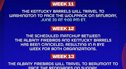 2026 Schedule Updates from AF1