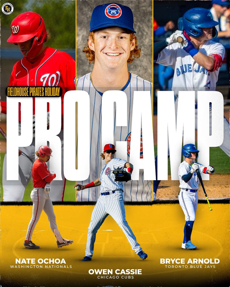 23/24 Winter Camps Fieldhouse Pirates Baseball Club