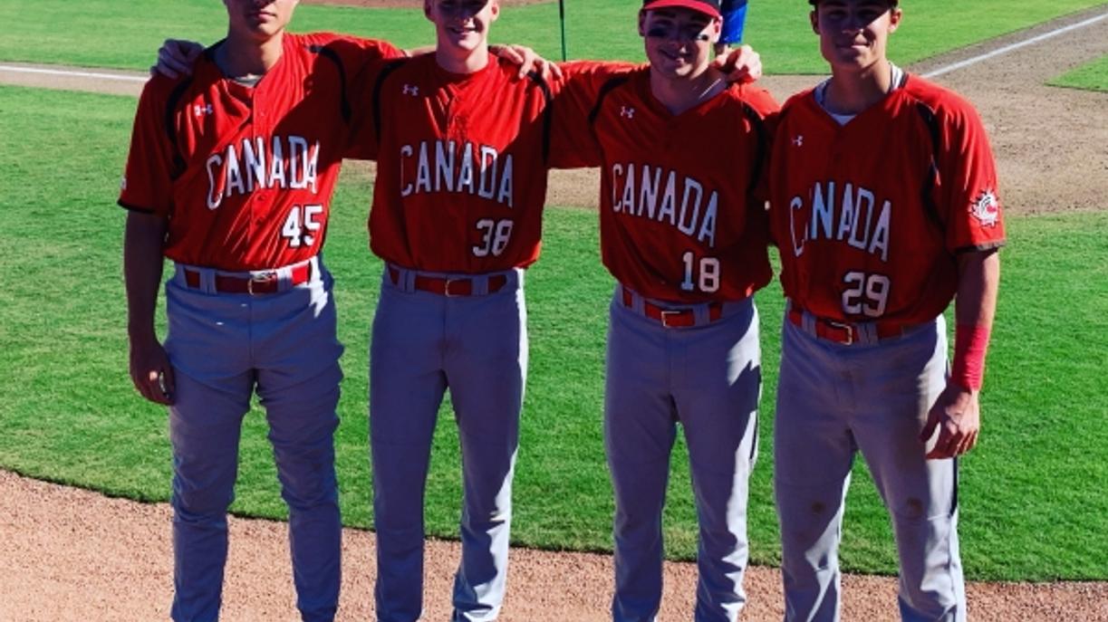 FOUR PIRATES NAMED TO TEAM CANADA Fieldhouse Pirates Baseball Club