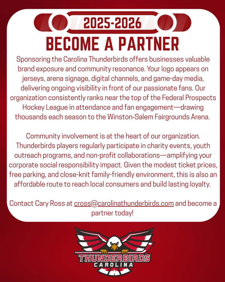 Become A Partner for the 2025-2026 Season