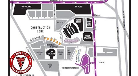 Home Opener Parking Info