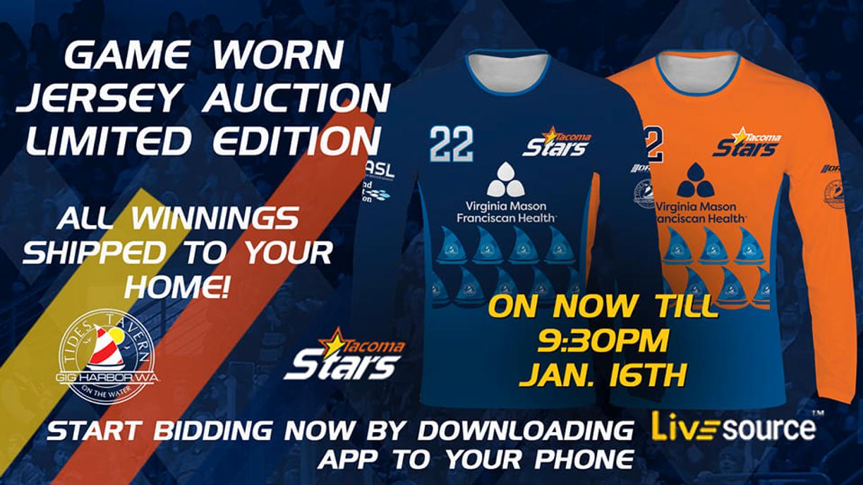 DON'T MISS YOUR CHANCE TO WIN ONE OF THESE SPECIALTY JERSEYS Stars