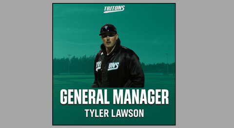 Tritons Announce Tyler Lawson as General Manager