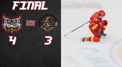 Late PP Goal Seals Prowlers Sweep