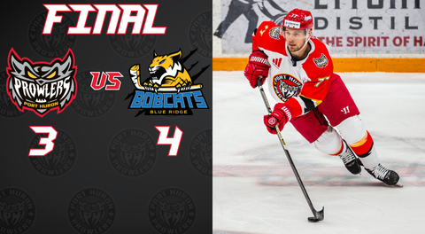 Prowlers Stunned by Late Shorthanded Goal