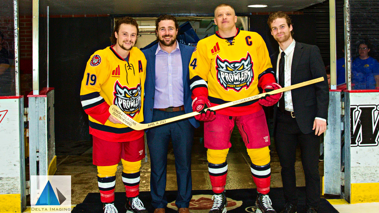 News Prowlers Fall To Hat Tricks Port Huron Prowlers