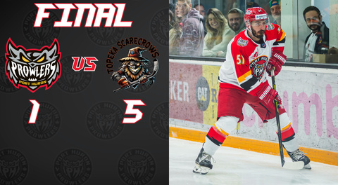 Sick, Shorthanded Prowlers Fall to Topeka