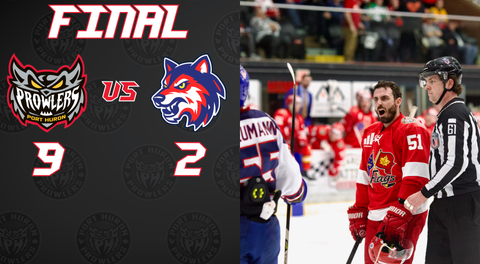 Prowlers Dominate on Flags Rebrand Night