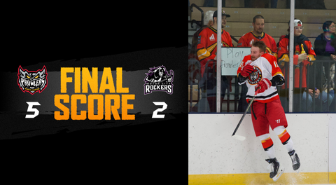 Prowlers Spoil Rockers' Home Opener