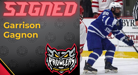 Prowlers Make Gagnon First Collegiate Signing