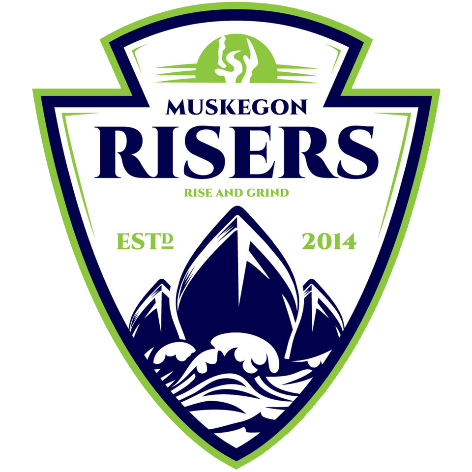 Muskegon Risers - Full color crest