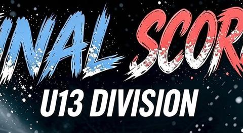 Oct 10 U13 Division Scores
