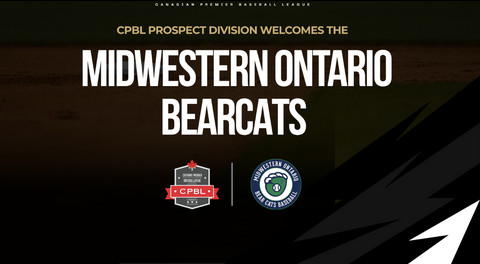 MIDWESTERN ONTARIO BEARCATS JOIN CPBL PROSPECT DIVISION