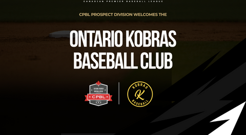 Ontario Kobras to Field Teams Across CPBL Prospect and Premier Divisions in 2027