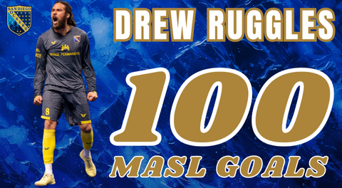Congrats Drew On 100 MASL Goals