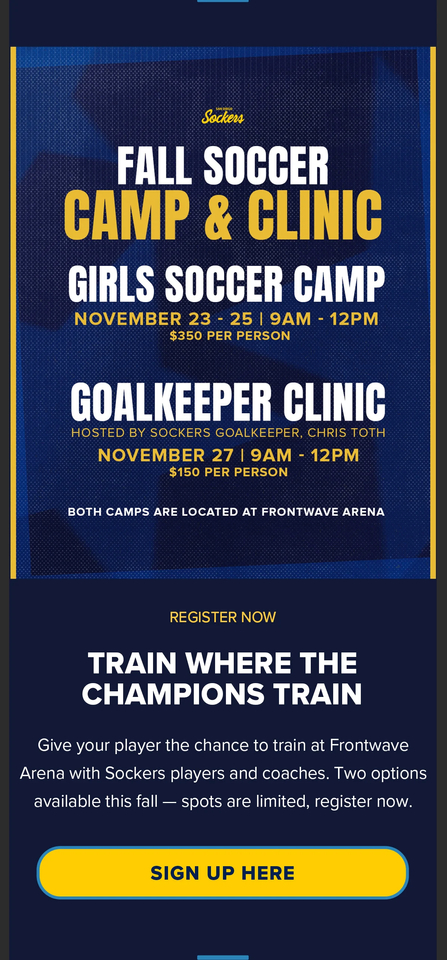 Fall Camp & Clinic
