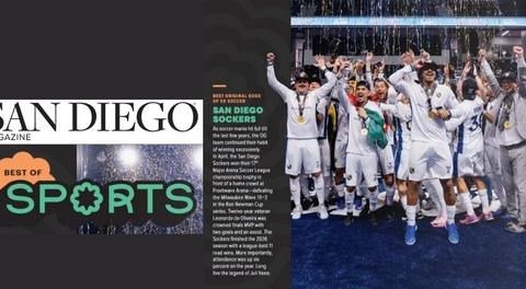 SD Magazine Honors Sockers