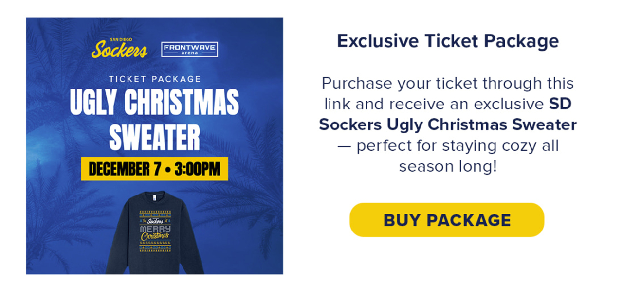 Ugly Sweater Ticket Package