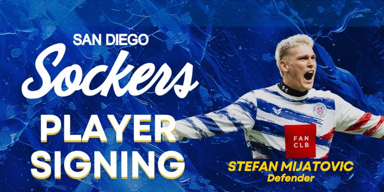 Sockers Sign Mijatovic