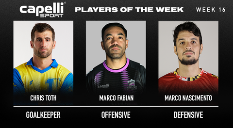 Toth Named MASL GK Of The Week