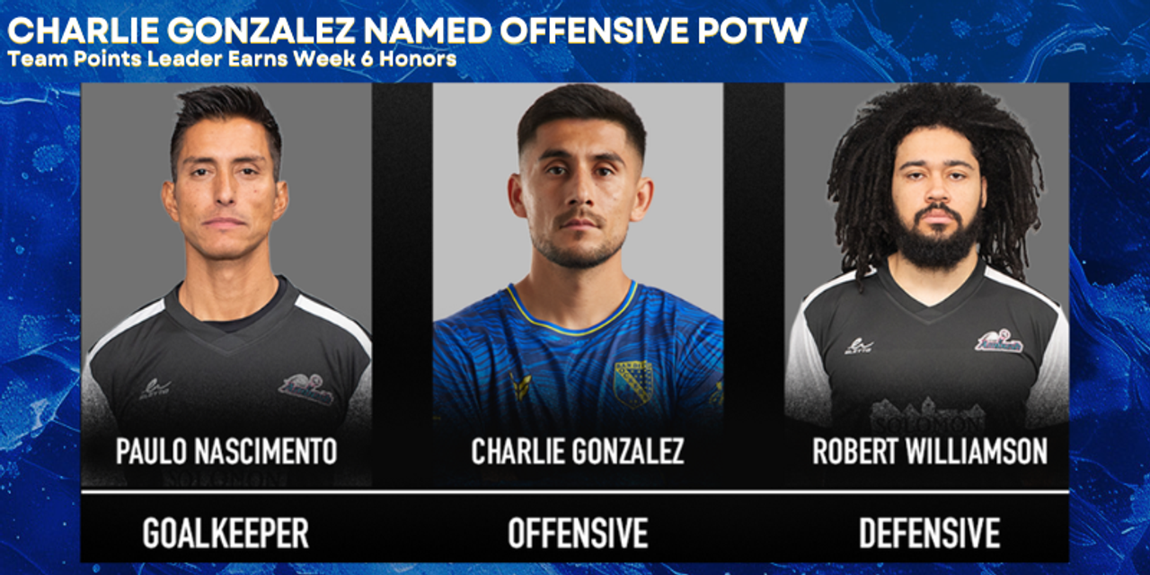Gonzalez Named Offensive POTW