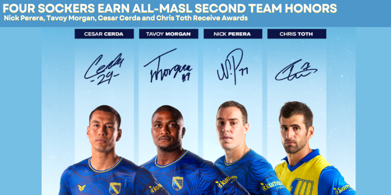 Four Named To All-MASL 2nd Team