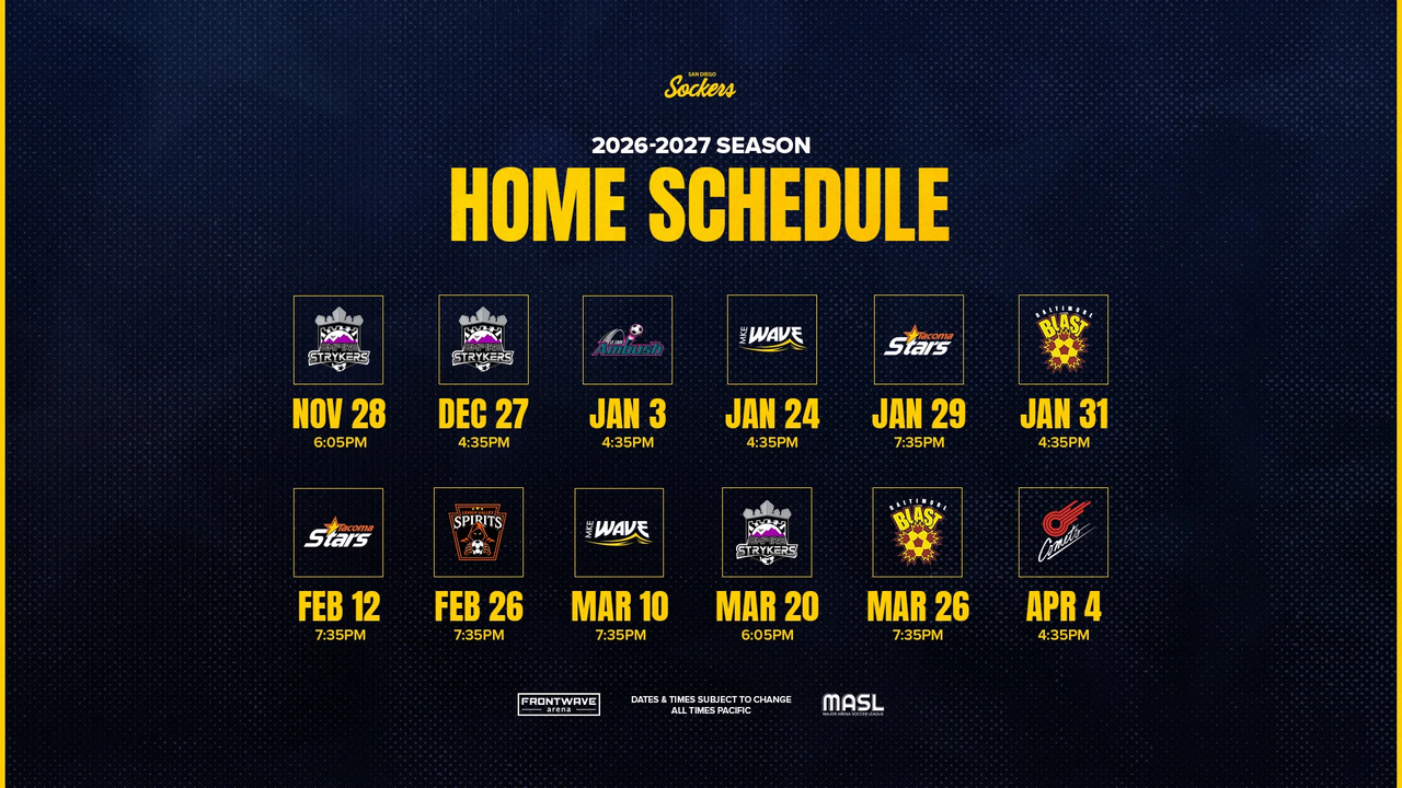 Home Schedule