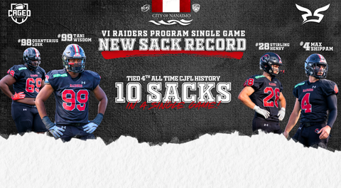 Raiders Clinch Playoff & Break Record