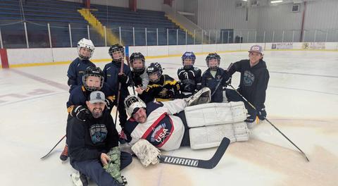 Warhounds Join Gaylord Youth on the Ice for a Night of Skills, Smiles, and Sharks & Minnows