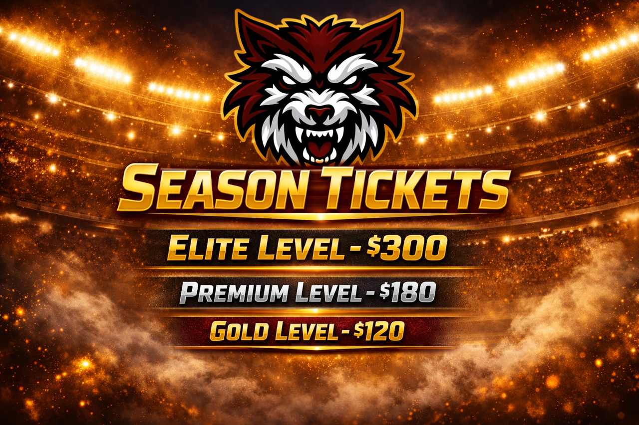 Rouxgaroux Logo behind the words Season Tickets