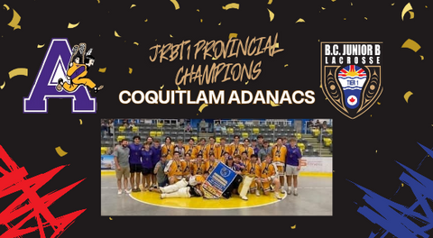 2025 BC JRBT1 Provincial Chamipons- Coquitlam Adanacs!