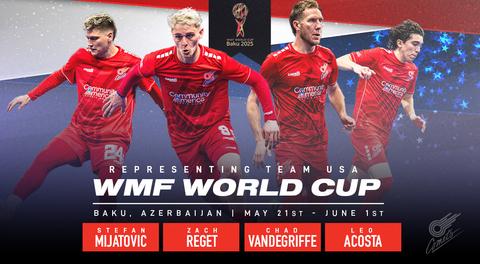 Four Comets named to Team USA for WMF World Cup