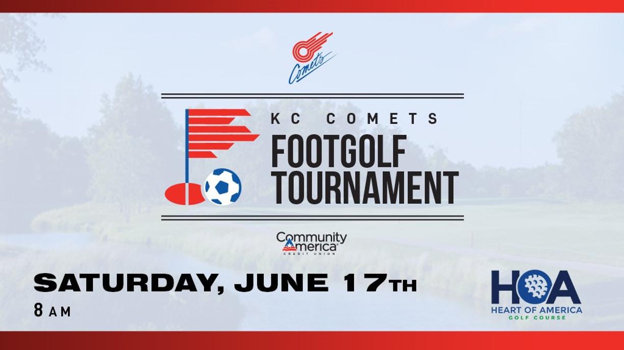 News Comets Footgolf Tournament Set for June 17 Kansas City Comets