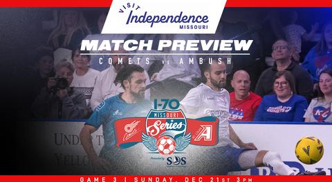 Comets set for Game 3 of I-70 Series