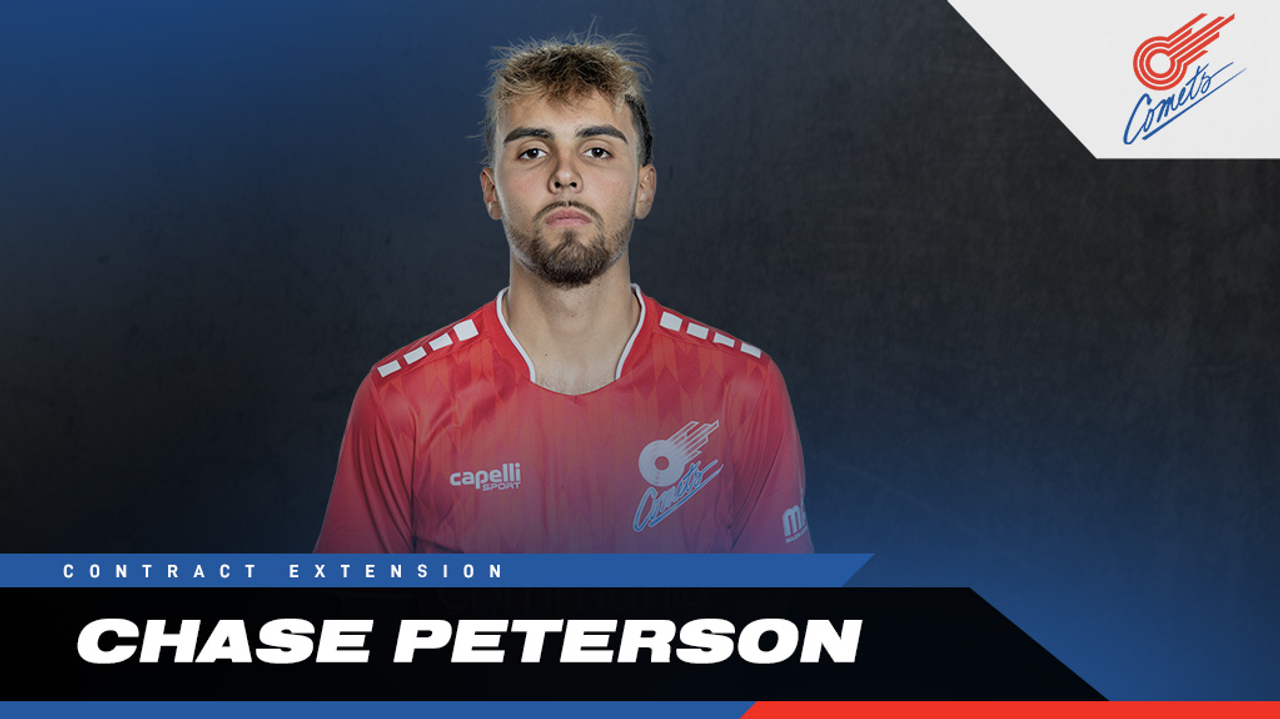 Chase Peterson contract extension graphic