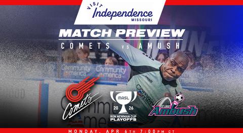 Comets set to host playoff opener against St. Louis